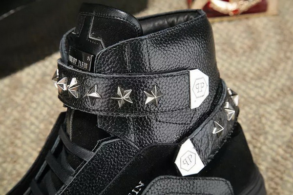 PhiliPP Plein High-Top Fashion Men Shoes--035